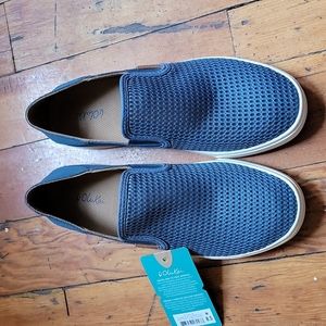 OLUKAI WOMENS US SIZE 8.5 PEHUEA' SLIP-ON SNEAKER